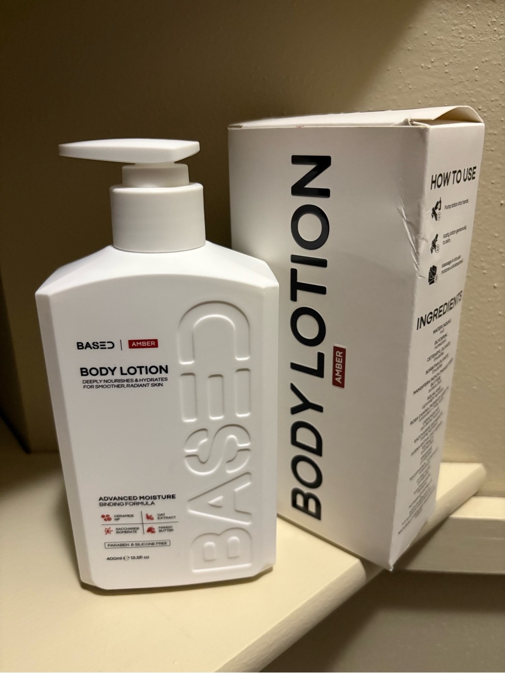 Based Bodyworks Amber Body Lotion